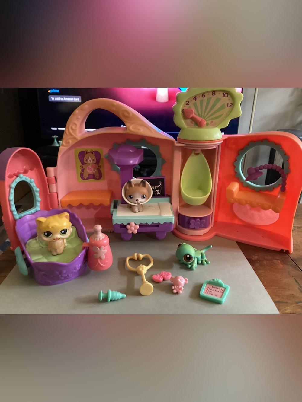 Littlest Pet Shop Get Better Center Incomplete Set